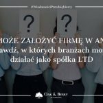 Kto może założyć firmę w Anglii? Sprawdź, w których branżach możesz działać jako spółka LTD