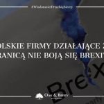Polskie firmy działające za granicą nie boją się Brexitu