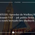 sprzedaż do Wielkiej Brytanii