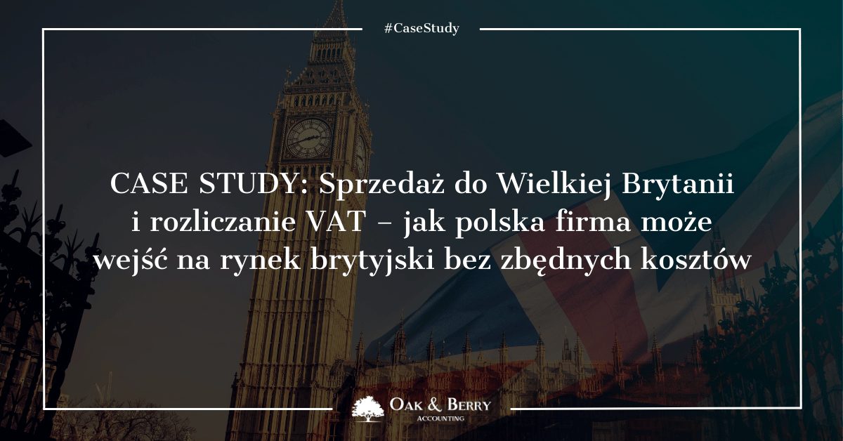 sprzedaż do Wielkiej Brytanii