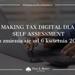 Making Tax Digital dla Self Employed