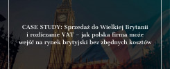 sprzedaż do Wielkiej Brytanii