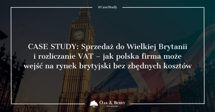 sprzedaż do Wielkiej Brytanii