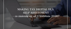 Making Tax Digital dla Self Employed
