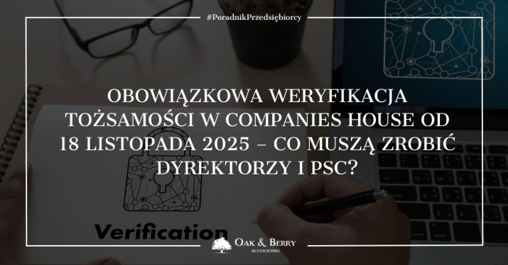 Obowiązkowa weryfikacja tożsamości w Companies House